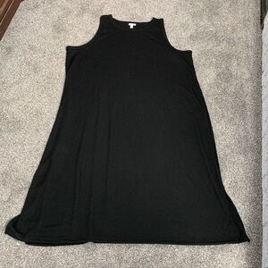 Dip Black Knit sleeveless dress 3X nwt